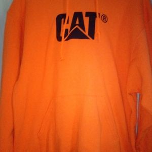 Like new Authentic CAT, Fleece lined Hoodie!